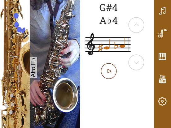 Screenshot #4 pour 2D Saxophone Doigté