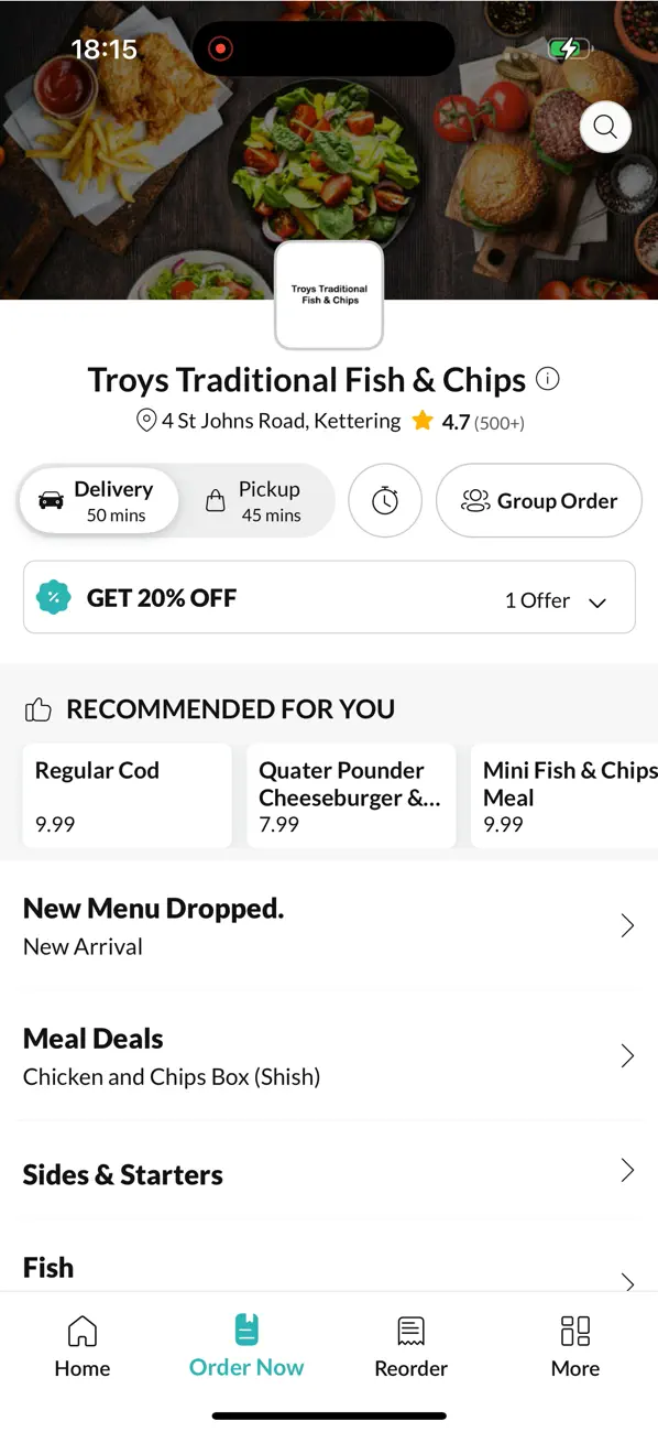 Screenshot #2 pour Troys Traditional Fish & Chips