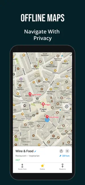 Organic Maps・Offline Maps, GPS screenshot 1