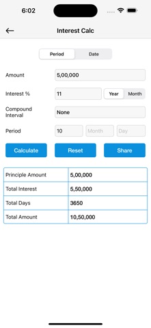 Interest Calculator: Finance Screenshot 1 of 8