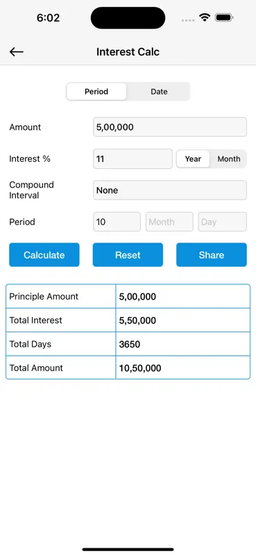 Interest Calculator: Finance screenshot 1 of 8