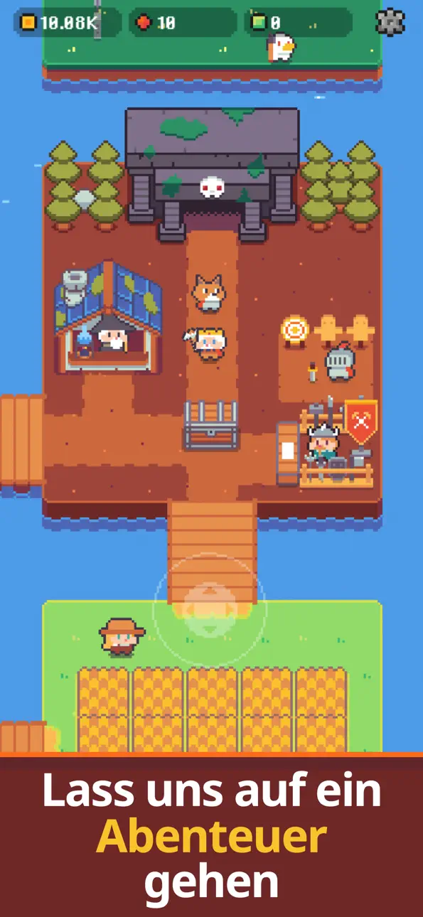 Pickaxe King Island iOS Mod IPA screenshot 4 - iOS game interface