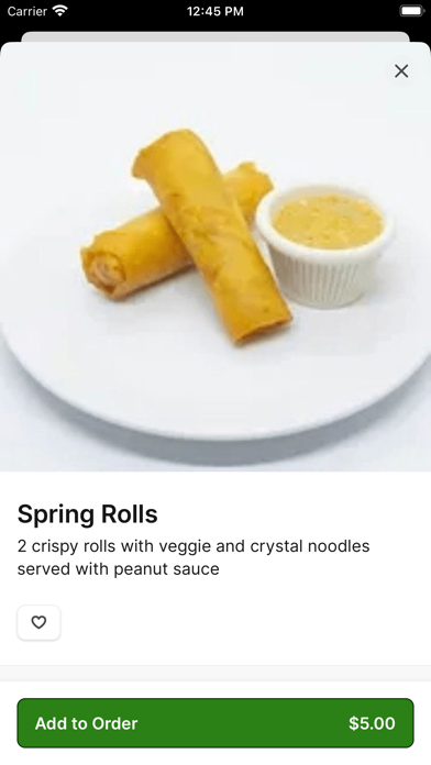 Taste of Thailand BHM iPhone screenshot 4 - Food & Drink app