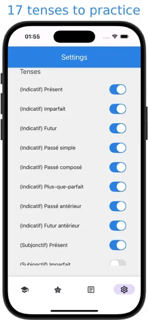 Verbare - French verbs screenshot 3