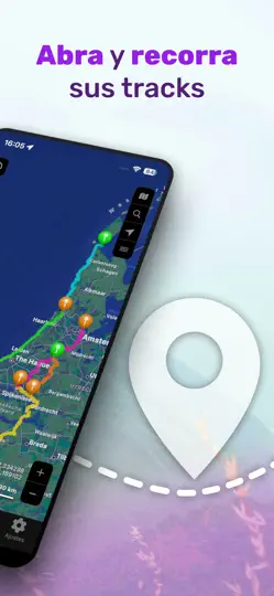 Captura de pantalla de GPX Viewer PRO: Caminar Y Bici en iPhone 2