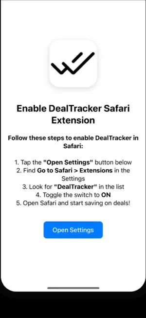 DealTracker screenshot 1