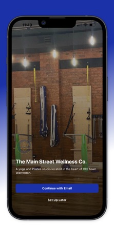 Main Street Wellness Co. iPhone screenshot
