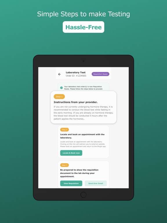 Brite Live iPad screenshot 2 - Medical app