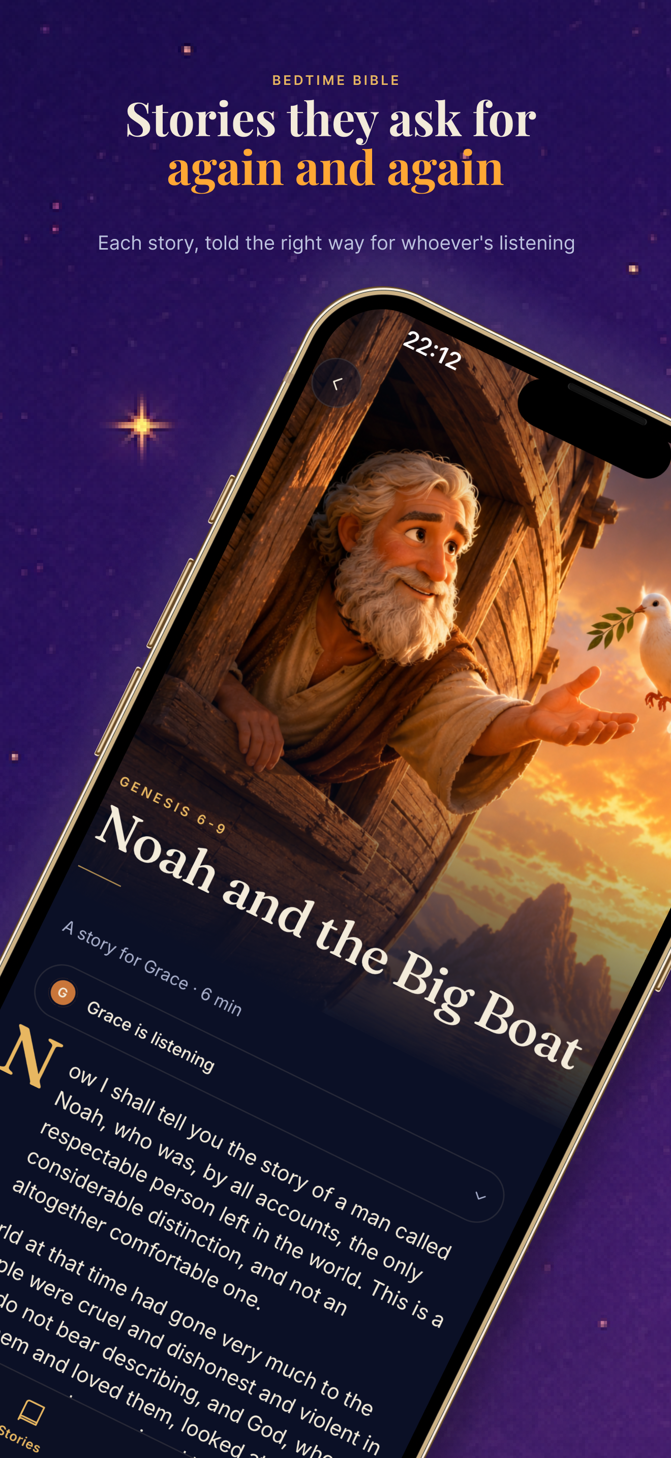 Bedtime Bible Stories: Family screenshot 2