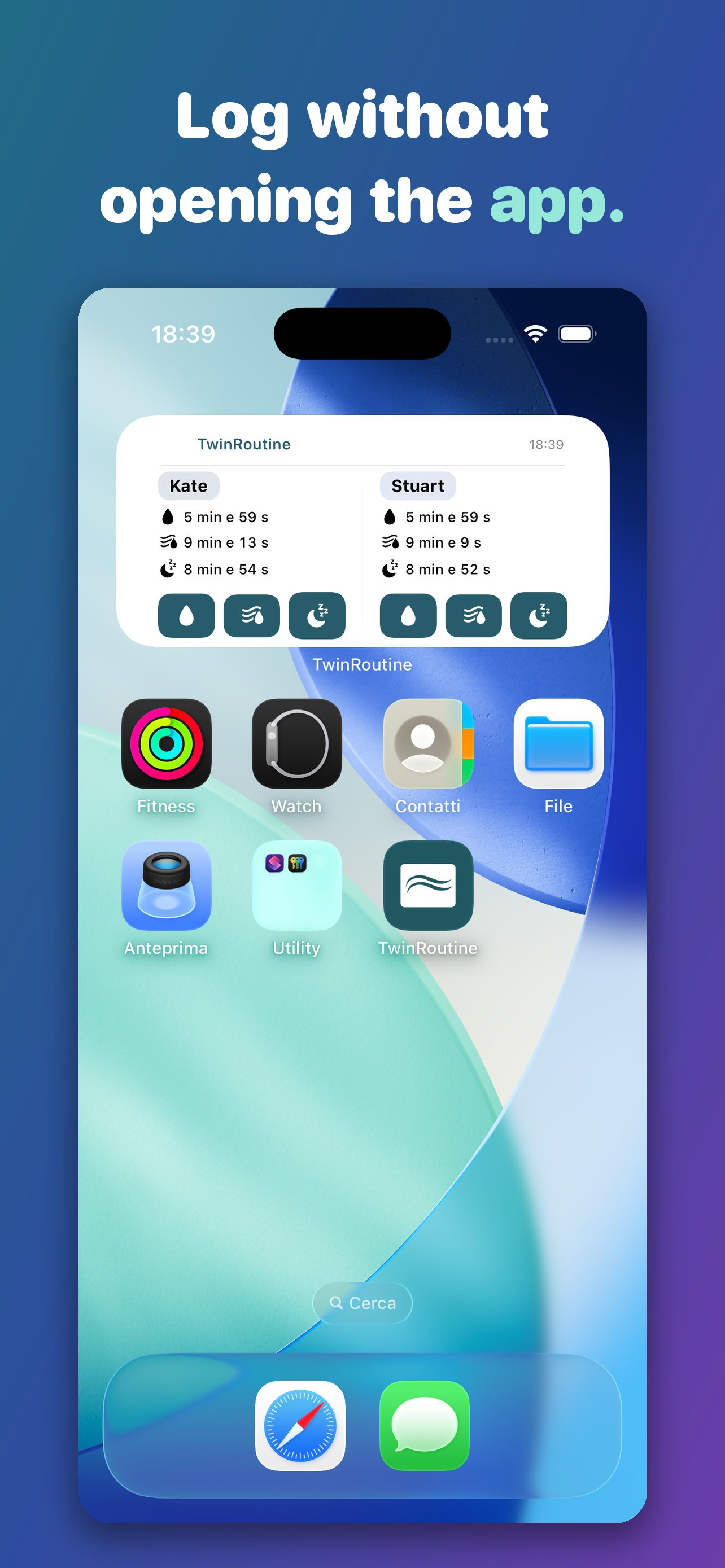 TwinRoutine — Twins Tracker screenshot 2