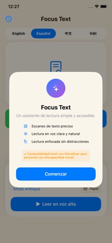 Focus Text – Reading Assistant Screenshot 2 of 8