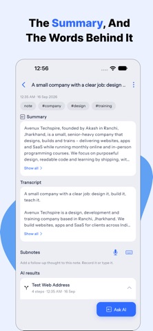 LetsVoice: AI Voice Notes screenshot 2
