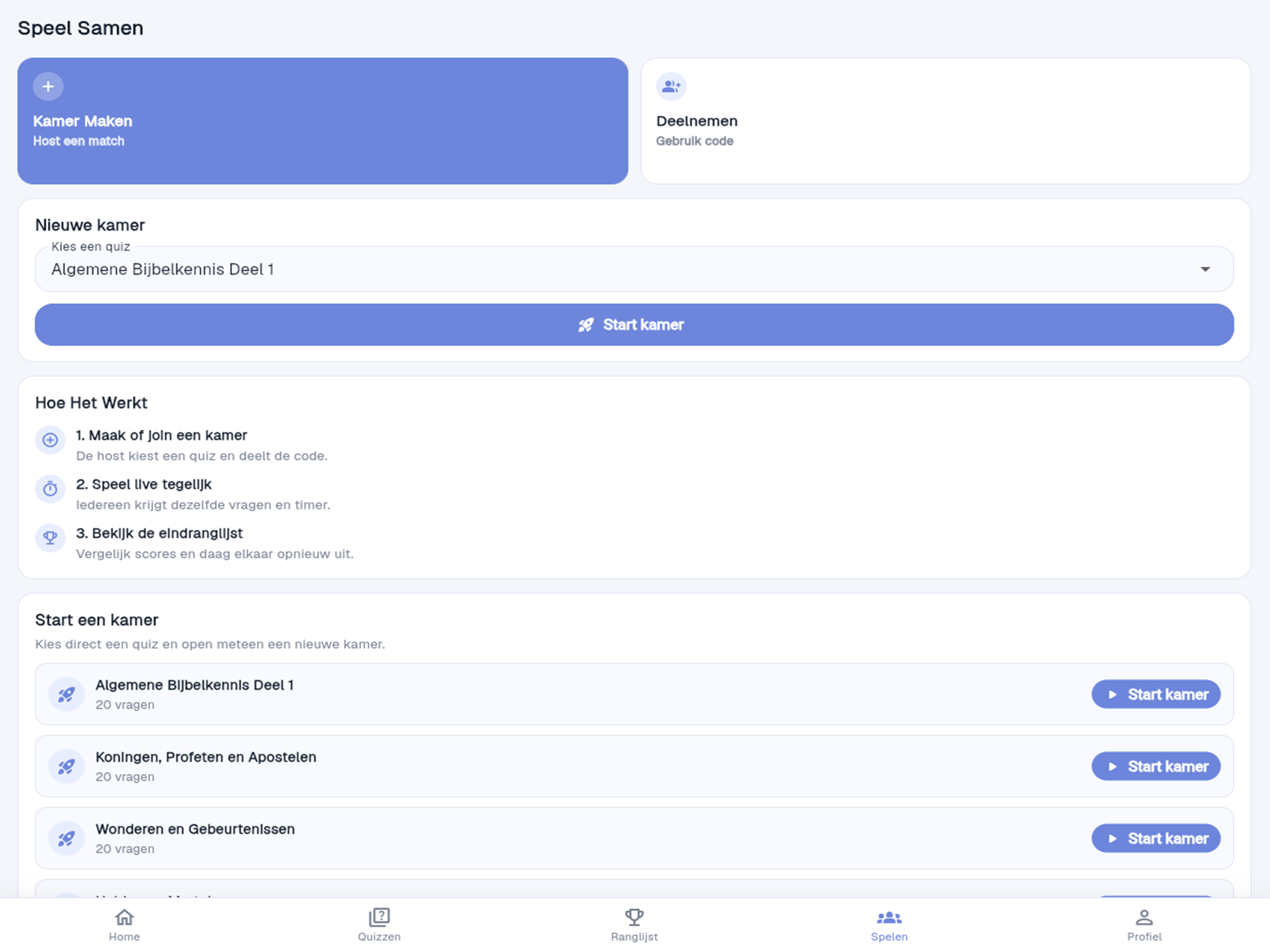 BijbelQuiz App screenshot 7