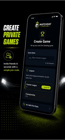 Matchday Survivor iPhone screenshot