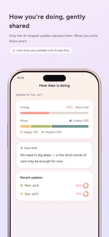 Emopi: Journal & Care for Two Screenshot 5 of 8