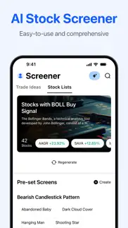 penny stocks screener: screens iphone screenshot 3