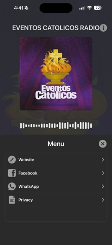 EVENTOS CATÓLICOS RADIO screenshot