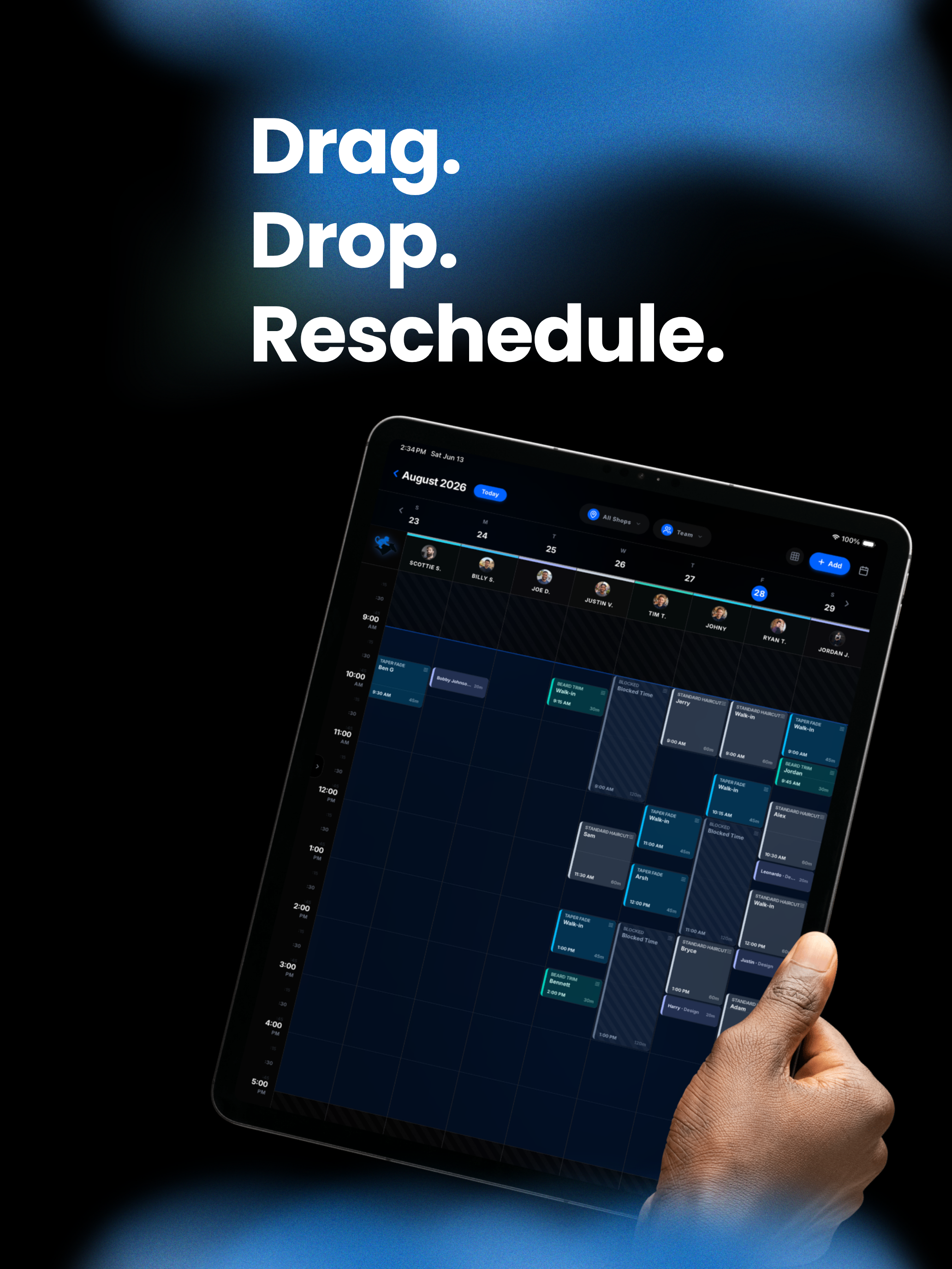 Reelin Booking screenshot 10