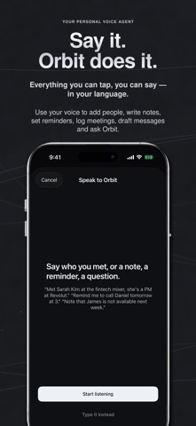 Orbit: Personal CRM & AI Screenshot 3 of 10