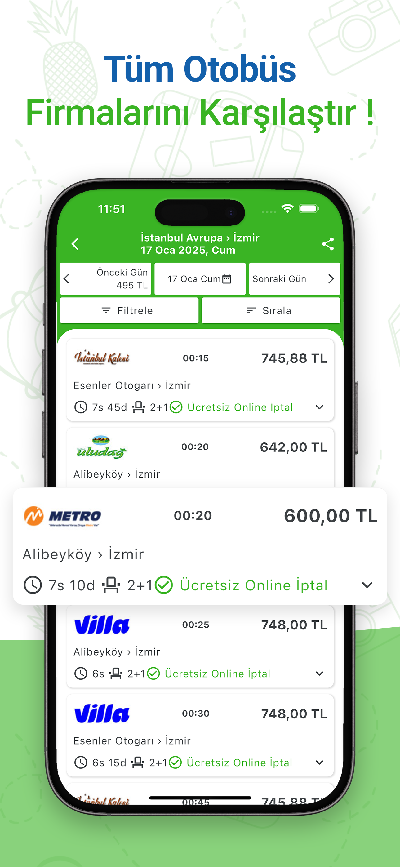 Sorgulamax: Uçak Otel Otobüs