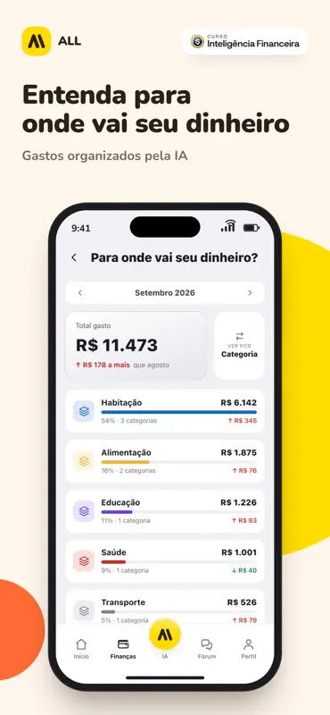 ALL: Finanças com IA screenshot 6 of 10