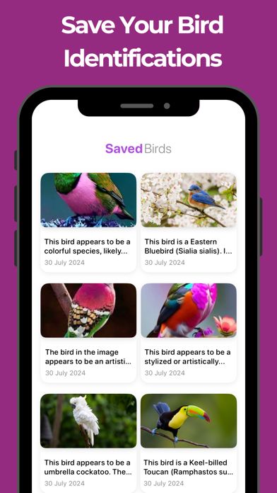 Bird Identifier & Bird AI Id Screenshot