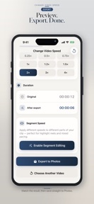 Video Speed • Slow Mo Editor screenshot