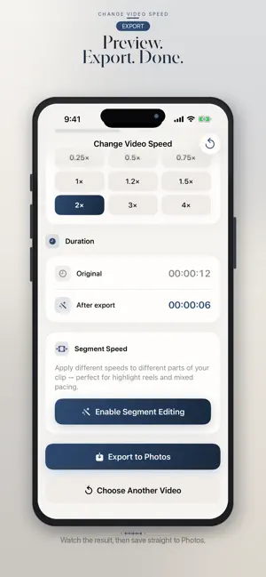 Video Speed • Slow Mo Editor screenshot 2