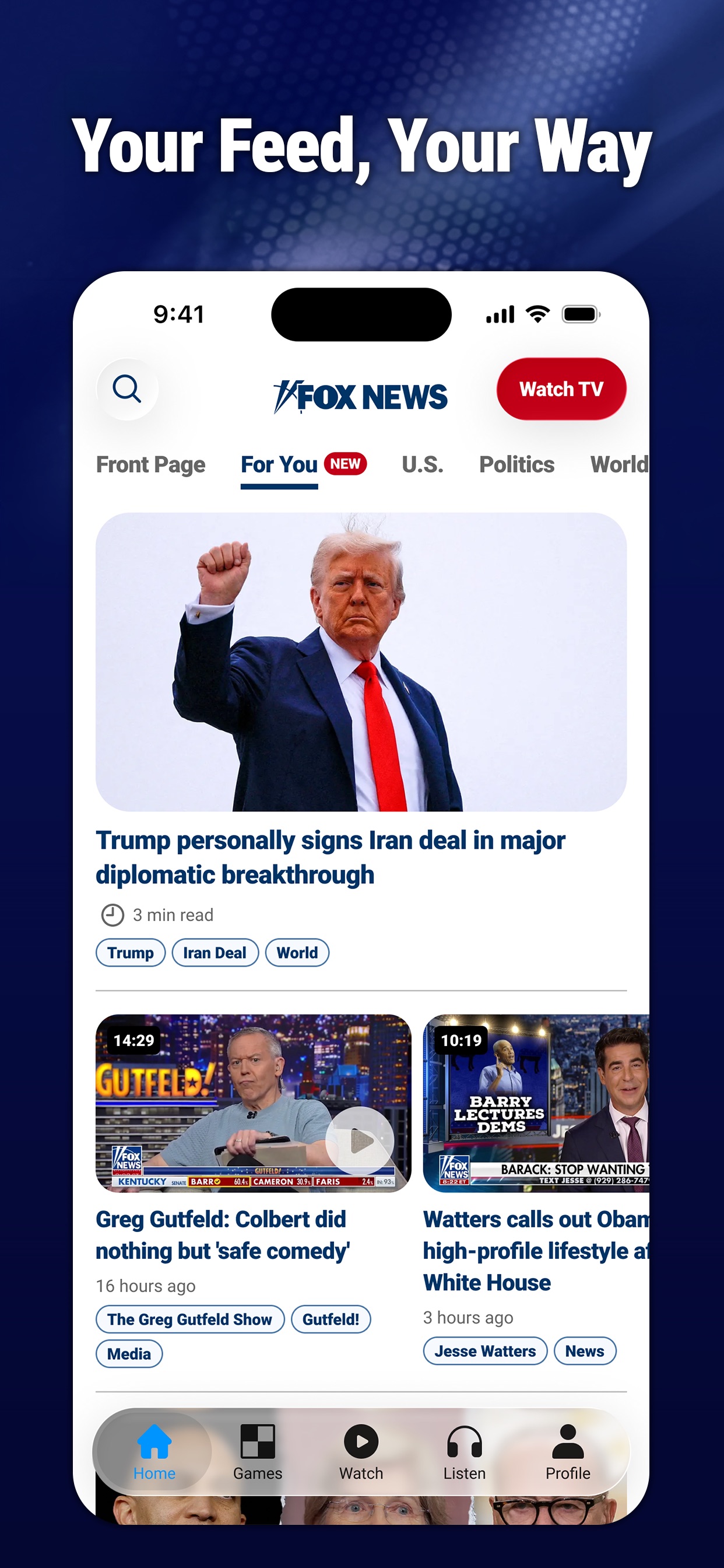 FOX News: US & World Headlines screenshot 1