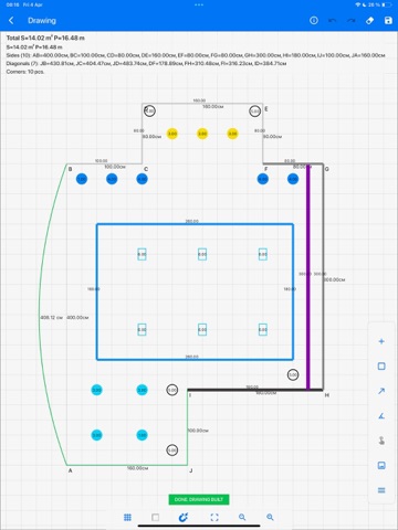 Ceilings: Measures & Estimates iPad screenshot