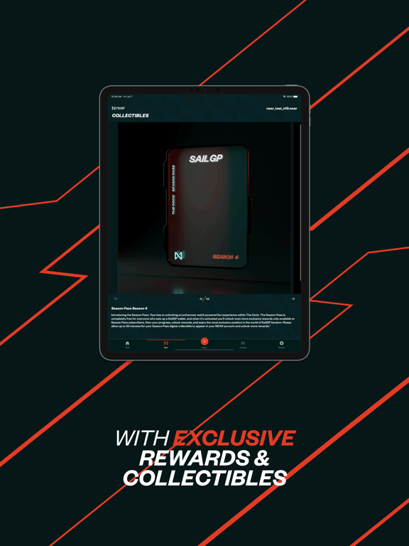 SailGP iPad screenshot 5 - Sports app