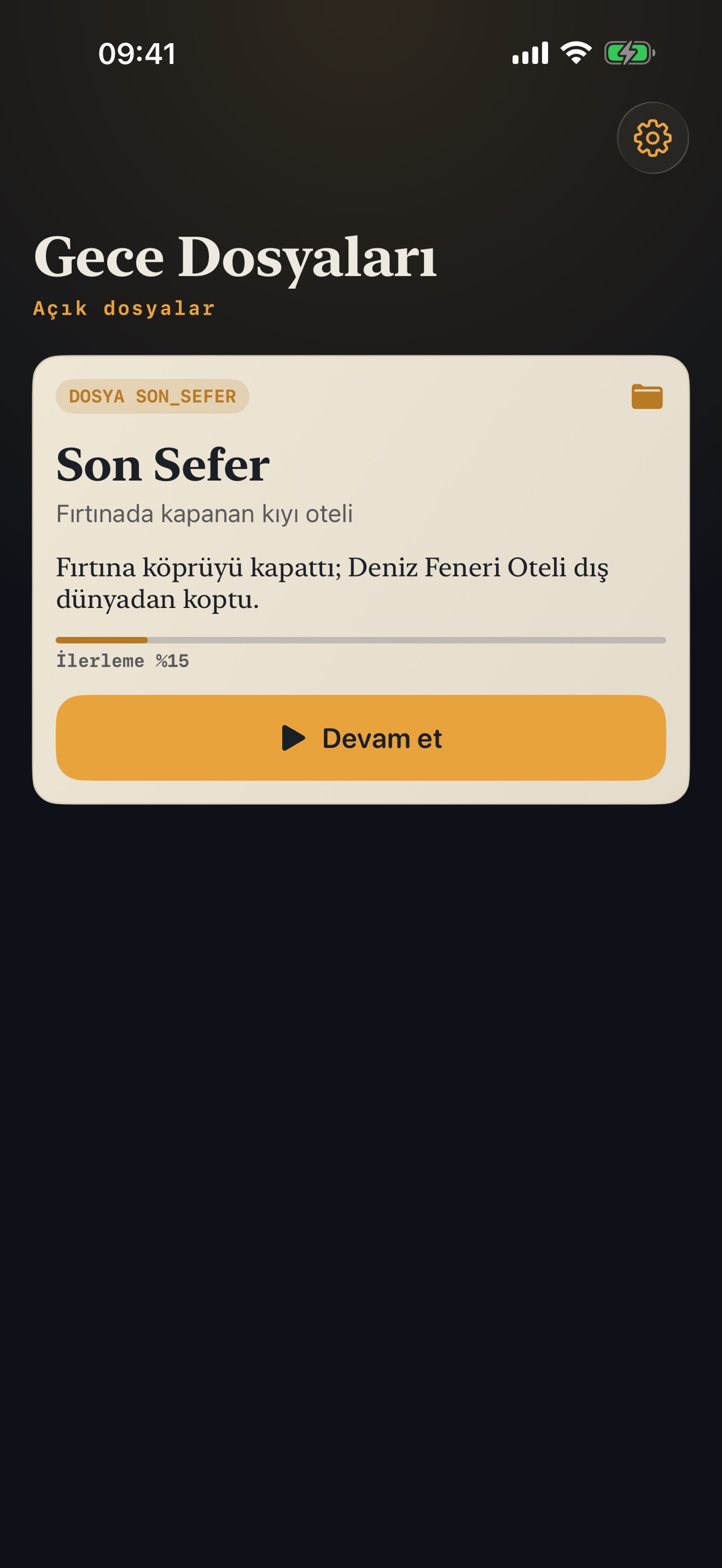 Screenshot 6 of Gece Dosyaları: Sesli Dedektif
