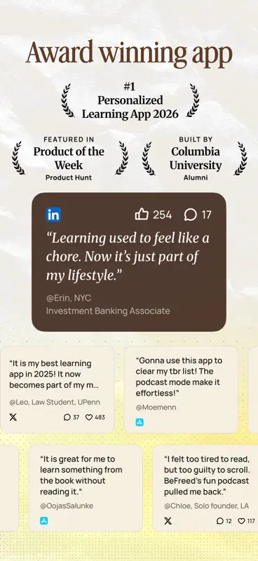 BeFreed: Get Smarter Daily! screenshot 7 of 7