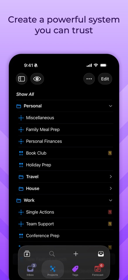 #3. OmniFocus 4 (iOS) Av: The Omni Group