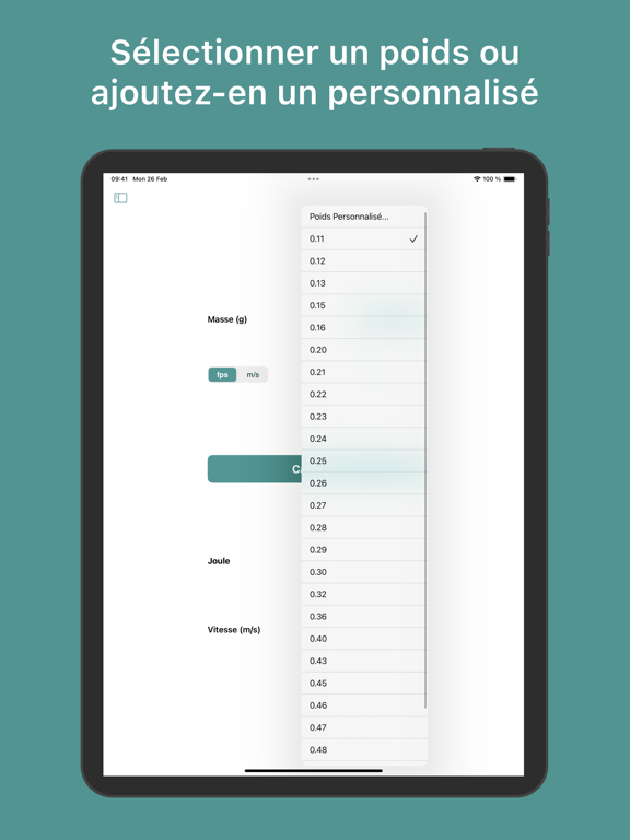 Screenshot #5 pour AirsoftCalculator