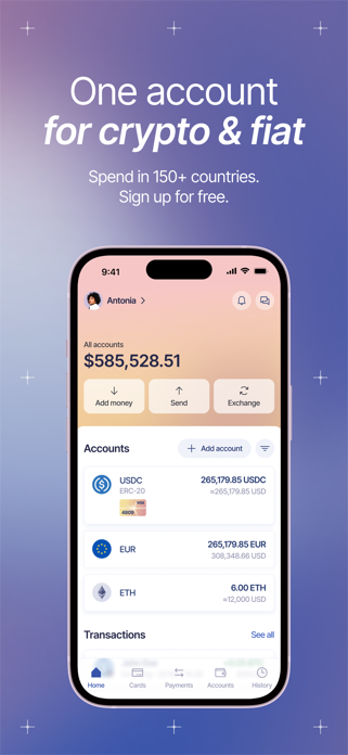 Keytom — Borderless Finance Screenshot 1 of 7
