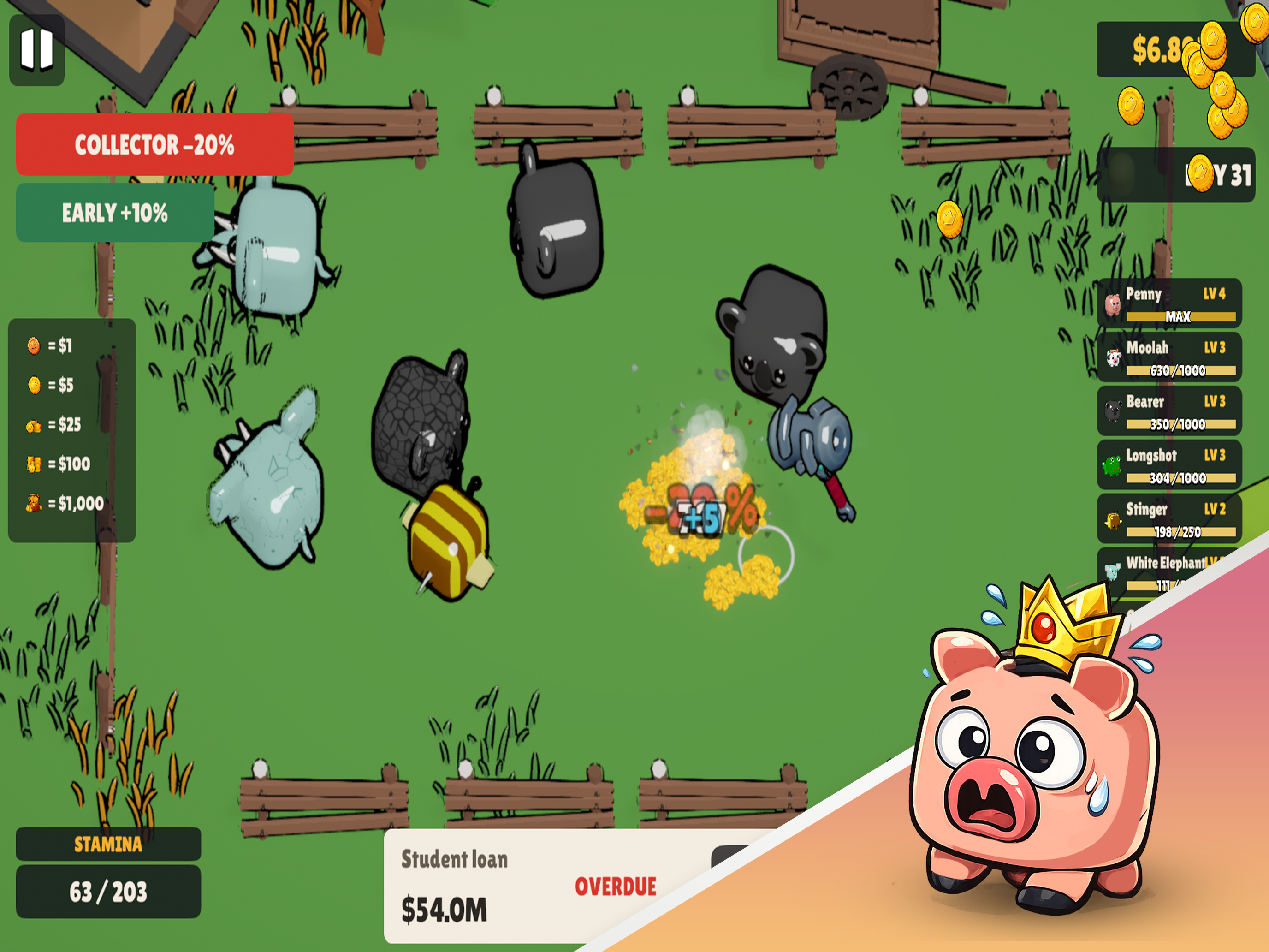 Bill Breaker: Hammer piggies screenshot 14