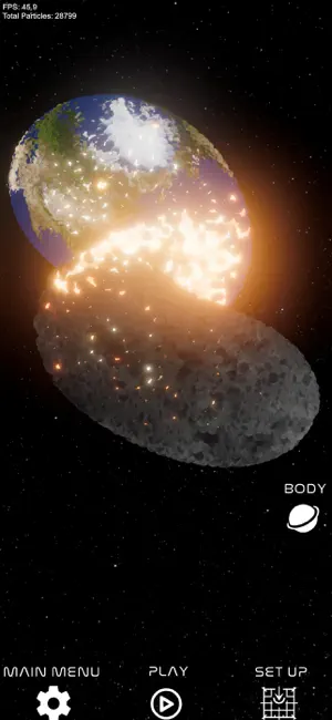 Space Crash Simulator screenshot 2