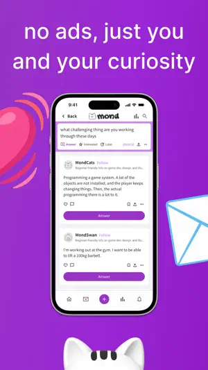 mond - fan Q&A platform screenshot 3