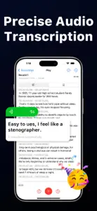 Voice Recorder - Transcribe screenshot #3 for iPhone
