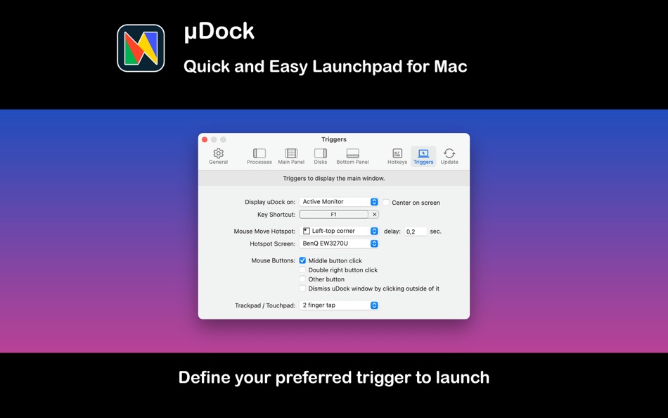 #3. uDock (macOS) 由: Grzegorz Staszczyk