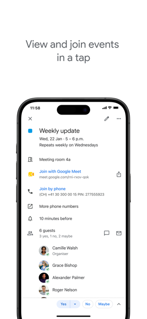 Google Calendar: Get Organised Screenshot