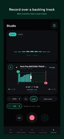 Afinora: Tuner & Training Screenshot 2 of 5
