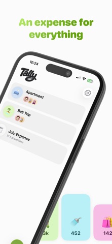 Expense Tracker & Split: Tally Screenshot 2 of 6