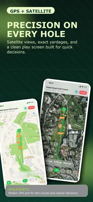 Golfiasta: Golf GPS screenshot 1