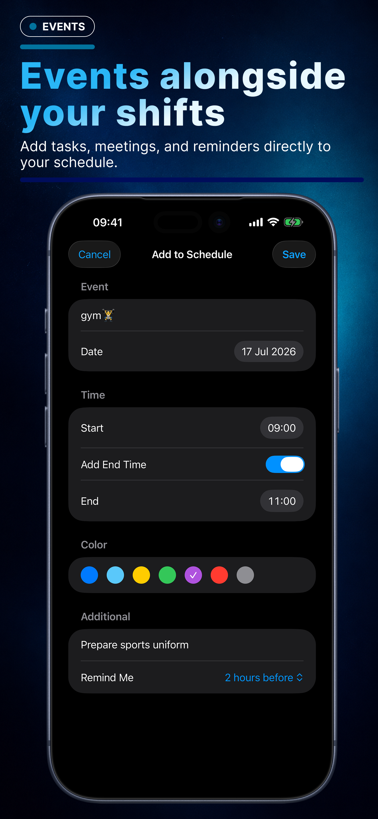 Shift Planner: Work Calendar screenshot 3