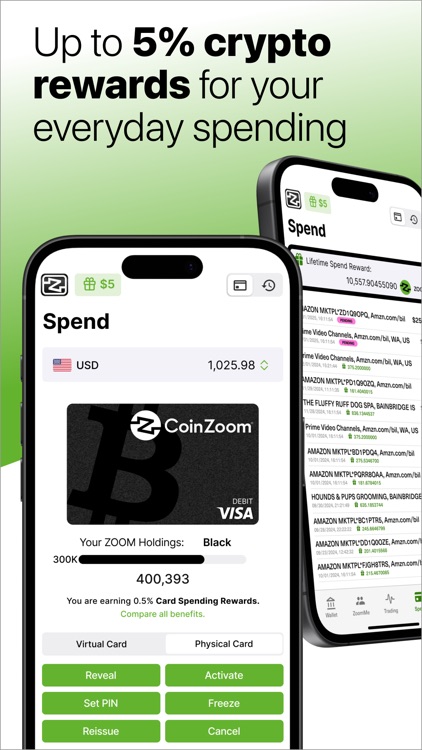 CoinZoom Buy, Spend, Send BTC screenshot-3