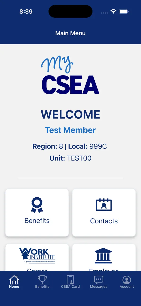 Screenshot #2 pour My CSEA