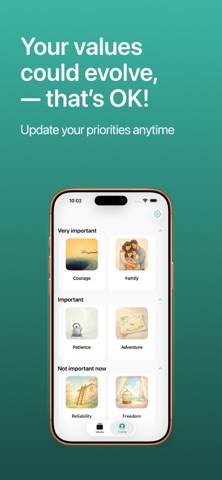 My Values App: Life Priorities screenshot