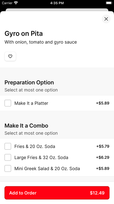 Seminole Subs & Gyros FL Screenshot 3 - AppWisp.com Seminole Subs & Gyros FL Screenshot 3 - AppWisp.com